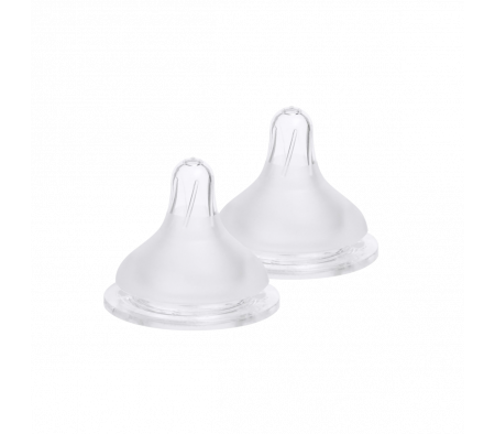 【NEW】SPECTRA Natural Silicone Teat 2 pcs pack (4 sizes: S-XL)