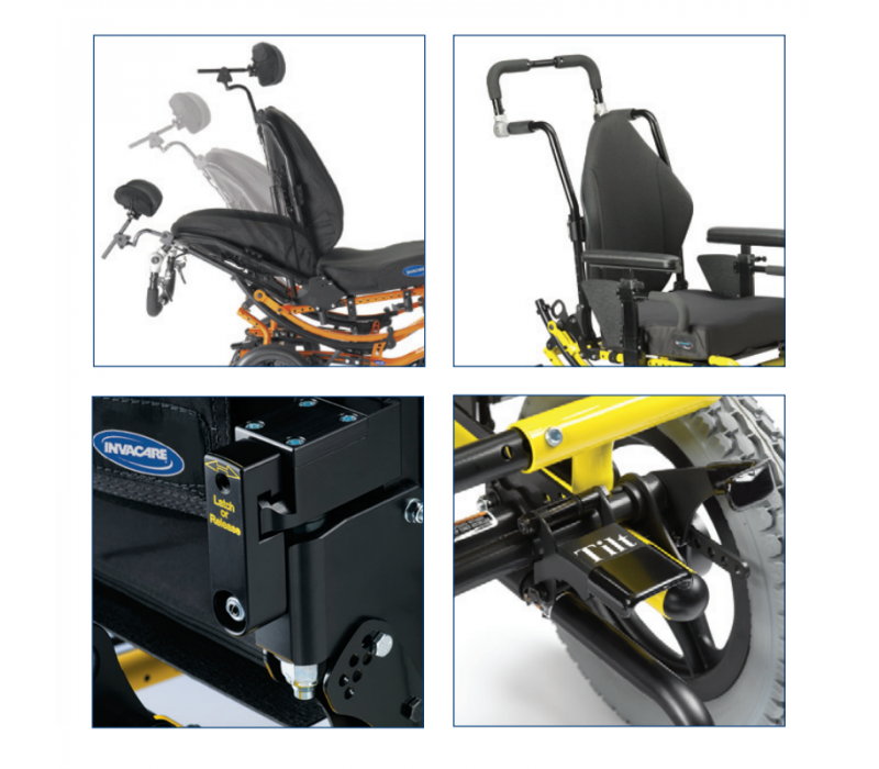 INVACARE® Solara 3G Tilt-in-Space Wheelchair