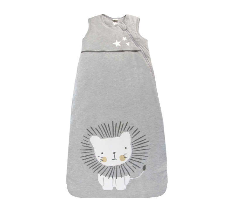 KUSHIES Sleepbag Baby 0+ / Toddler 6-18 months Grey Lion