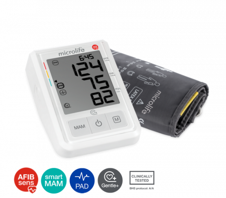 MICROLIFE BP B3 AFIB Blood Pressure Monitor with stroke risk detection